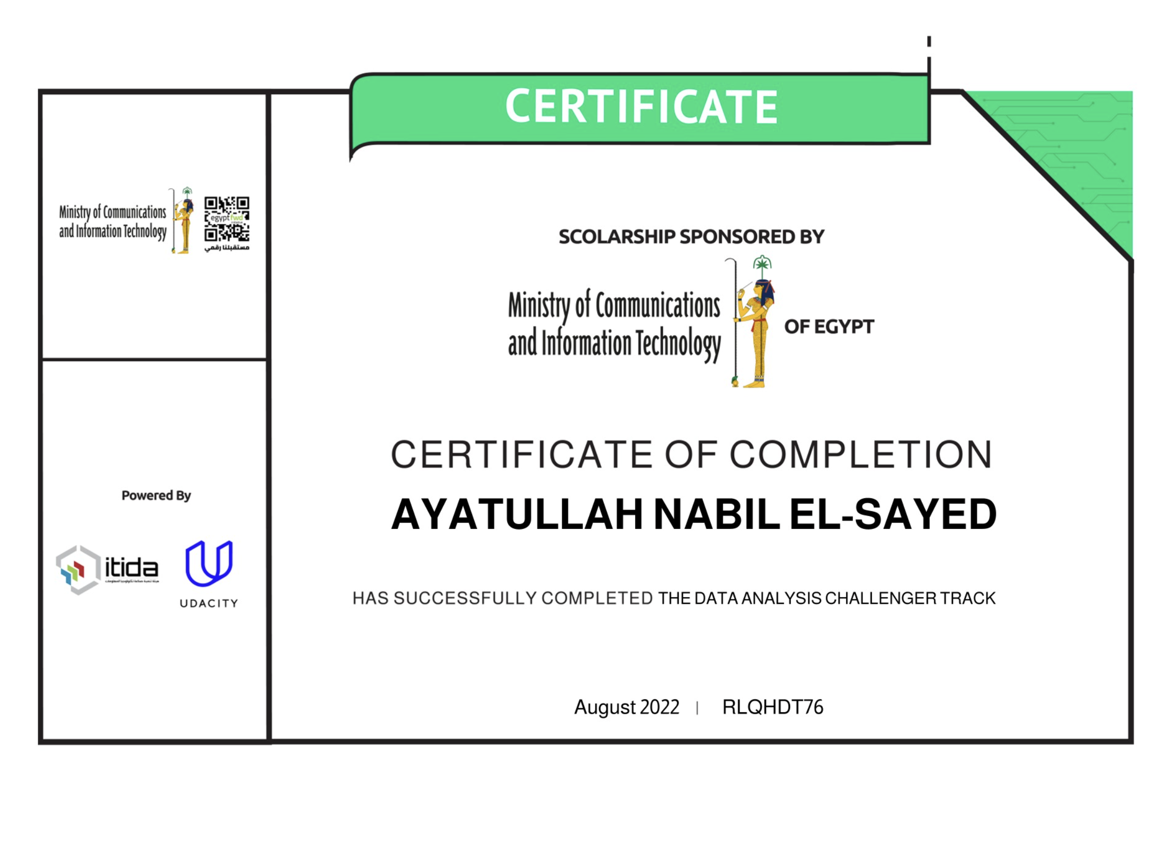 Data Analytics Challenger Track